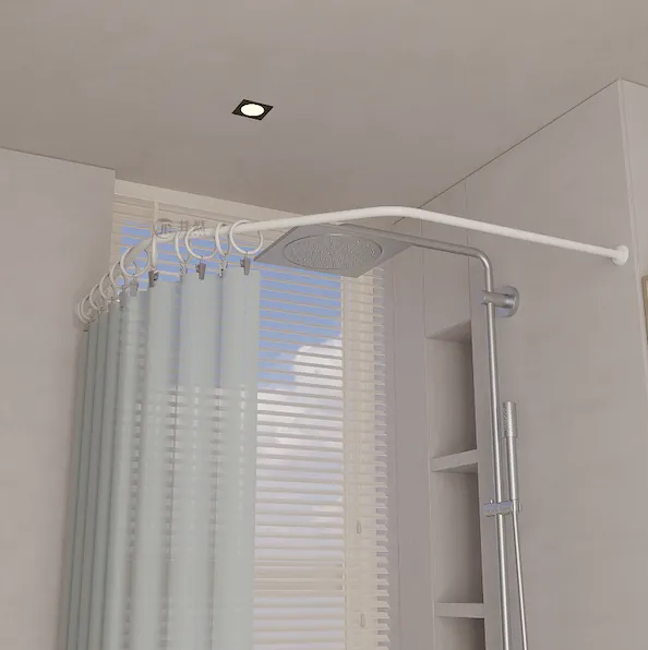 Exquisite Customizable For Bathroom, Need To Drill, White